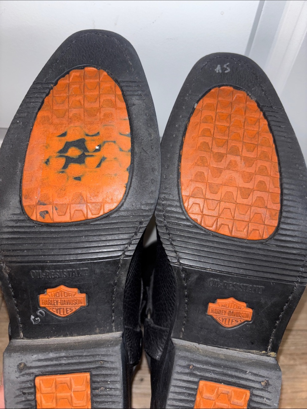 Men’s PECOS Harley Davidson Riding Boots Size 10.5 - Picture 11 of 12